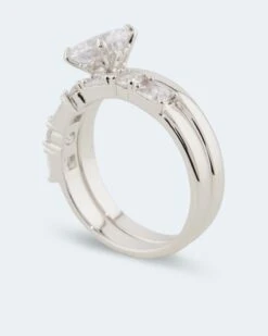 Ring-Set "Zirkonia", 2tlg. -Heim- Und Modegeschäft 56975018 c222cd8e b254 4ad8 bb8f 24618757357f pics640
