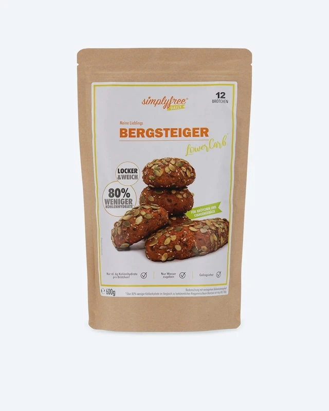 Brotzeit-Set Kohlenhydratreduziert, 4 Brote + 12 Brötchen 3 Brotzeit-Set Kohlenhydratreduziert, 4 Brote + 12 Brötchen