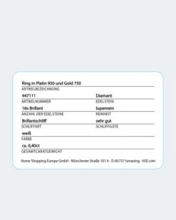 Brillantring 0,40 Ct