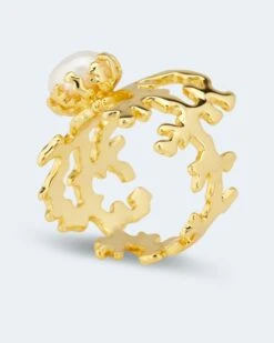 Ring Mit SWZ-Perle 8 Mm