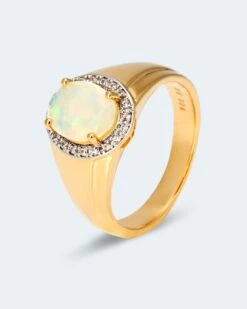 Ring Mit Opal Und Zirkon -Heim- Und Modegeschäft 59588342 10b8648e 9f8d 11ec bd97 5a72d431453d pics640