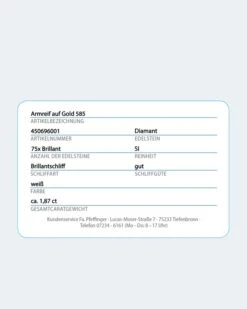 Brillant-Armreif 1,88 Bzw. 2,05 Ct -Heim- Und Modegeschäft 59588448 607ffbca d2c9 11ec 8f3c 5a72d431453d pics640