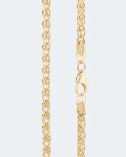 Zopfkette Aus Silber