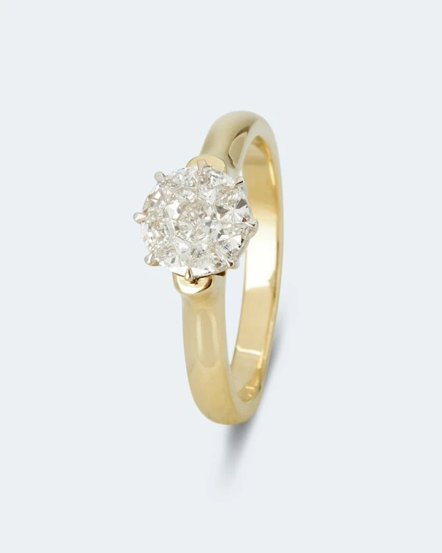 Diamantring 0,40 Ct 5 Diamantring 0,40 Ct – Bild 3