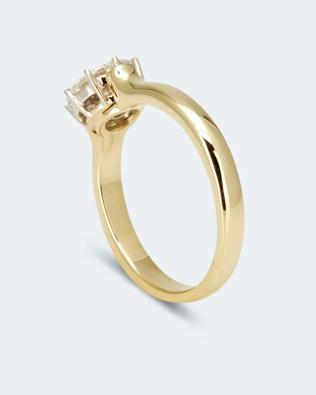 Diamantring 0,40 Ct 3 Diamantring 0,40 Ct