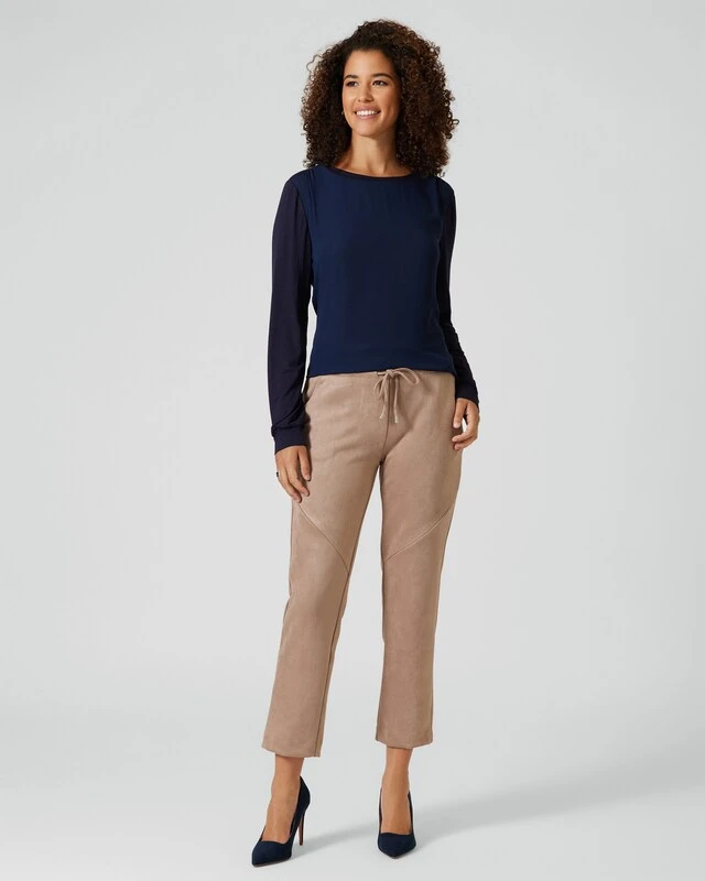 Hose Aus Velourslederimitat 3 Hose Aus Velourslederimitat