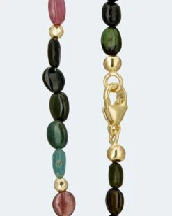 Collier Mit Turmalin Und Hämatit