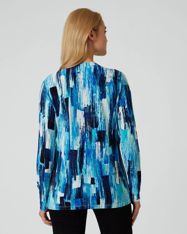 Midi-Shirt Mit 3D-Multicolor-Druck 9 Midi-Shirt Mit 3D-Multicolor-Druck – Bild 7