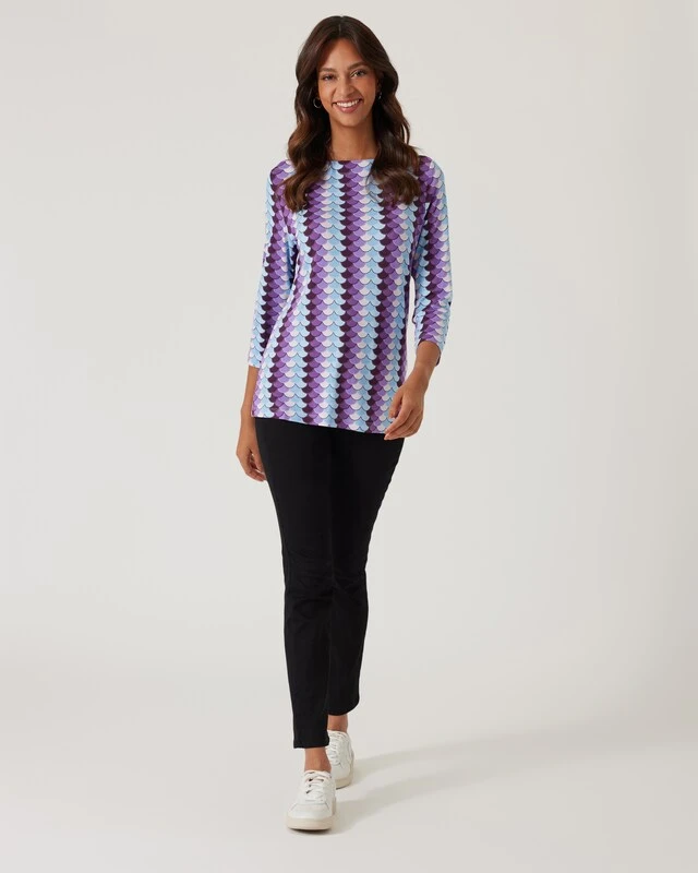 Shirt Mit Retro-Druck 3 Shirt Mit Retro-Druck