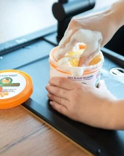 Liquid Orange Blitz Blank Putzstein