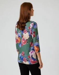 Midi-Feinstrickpullover "Blumendruck" 15 Midi-Feinstrickpullover "Blumendruck" -Heim- Und Modegeschäft 59679214 f9a66b82 4877 11ed 9039 5a72d431453d pics640