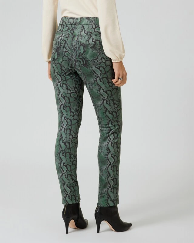 Schlupfhose Mit Allover-Snake-Druck 7 Schlupfhose Mit Allover-Snake-Druck – Bild 5