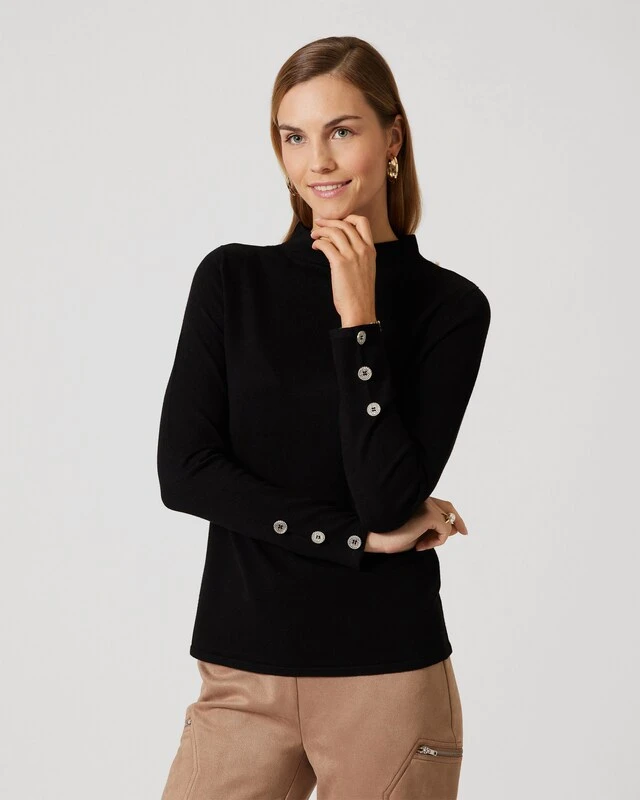 Pullover Mit Schmuckknöpfen 6 Pullover Mit Schmuckknöpfen – Bild 4