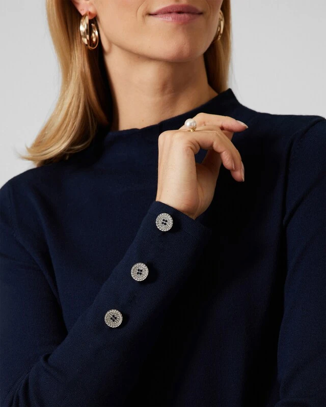 Pullover Mit Schmuckknöpfen 12 Pullover Mit Schmuckknöpfen – Bild 10