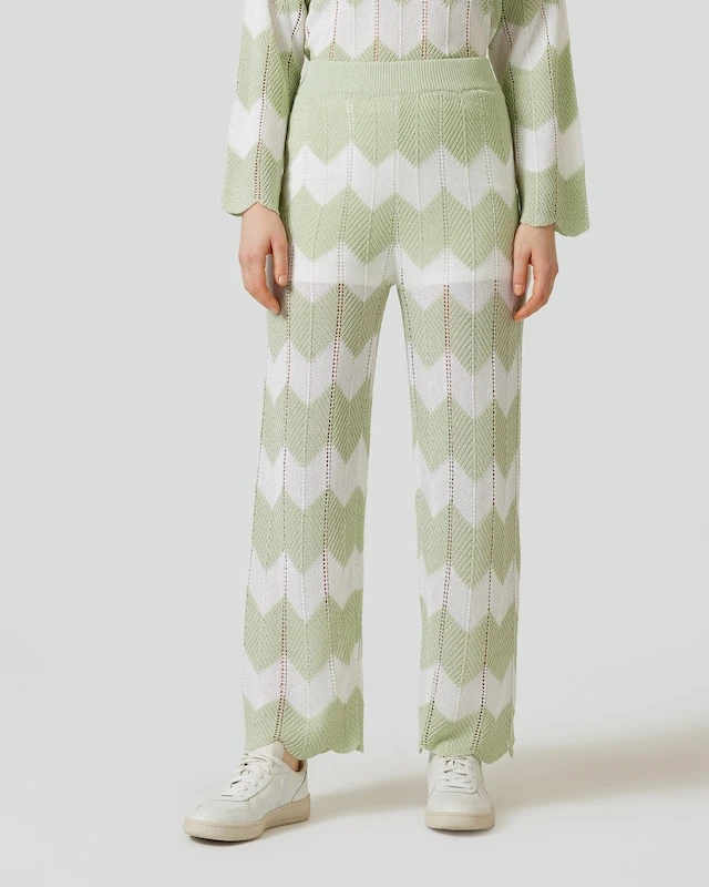 Strickhose Mit Ajour-Muster 4 Strickhose Mit Ajour-Muster – Bild 2