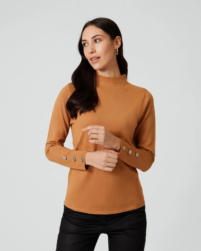 Pullover Mit Schmuckknöpfen 7 Pullover Mit Schmuckknöpfen – Bild 5