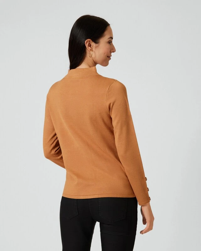 Pullover Mit Schmuckknöpfen 9 Pullover Mit Schmuckknöpfen – Bild 7