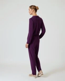 Jumpsuit Mit Blusenkragen