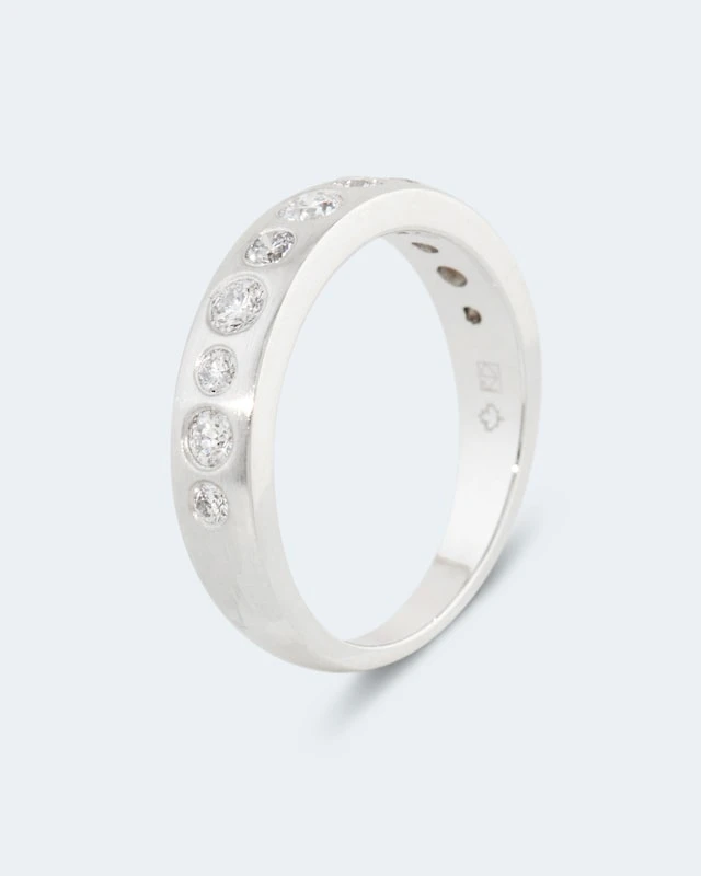 Brillantring Aus Platin 0,50 Ct 8 Brillantring Aus Platin 0,50 Ct – Bild 6