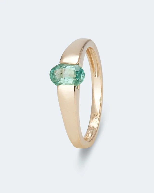 Ring Mit Sambia Smaragd 5 Ring Mit Sambia Smaragd – Bild 3