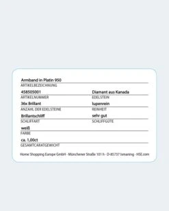 Brillant-Armband 1,00 Ct -Heim- Und Modegeschäft 59739953 8f917990 9b21 11ed a353 5a72d431453d pics640