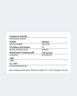 Brillant-Armband 1,50 Ct 7 Brillant-Armband 1,50 Ct -Heim- Und Modegeschäft 59760905 148df353 b293 11ed 9083 5a72d431453d pics640