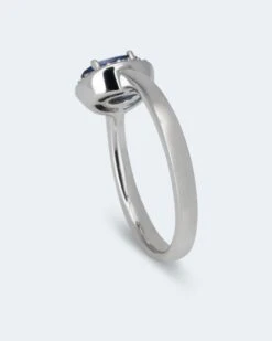 Ring Mit Saphir & Brillanten