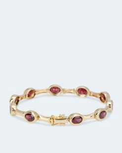 Armband Mit Naktamunda-Rhodolith