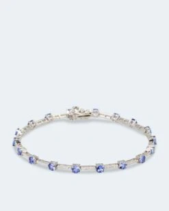 Armband Mit Tansanit AAA+ Und Diamant -Heim- Und Modegeschäft 59788626 32419a48 d442 11ed 9083 5a72d431453d pics640
