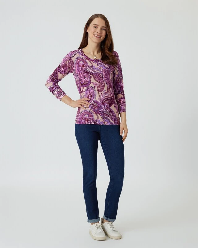Pullover Mit Paisley-Druckmix 6 Pullover Mit Paisley-Druckmix – Bild 4