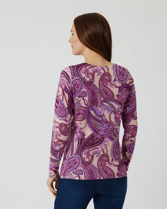 Pullover Mit Paisley-Druckmix 7 Pullover Mit Paisley-Druckmix – Bild 5
