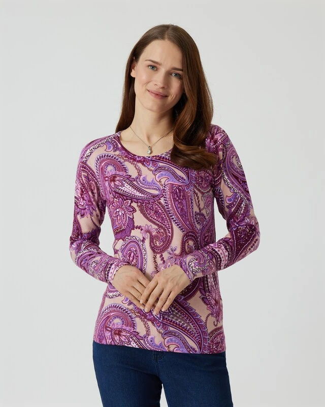 Pullover Mit Paisley-Druckmix 5 Pullover Mit Paisley-Druckmix – Bild 3