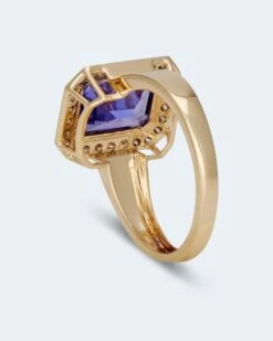 Ring Mit Traum-Tansanit & Brillanten