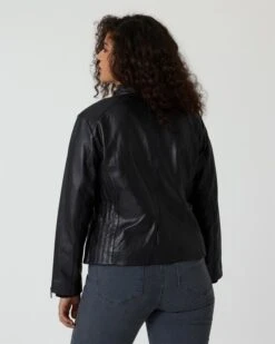 Lederjacke Mit Stepp-Details -Heim- Und Modegeschäft 59795572 c78f04d8 dceb 11ed 9083 5a72d431453d pics640