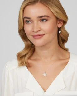 Stern-Ohrhänger Mit Zirkonia -Heim- Und Modegeschäft 59801510 65f80774 77c3 40ff 8e1d 811e947b5463 pics640