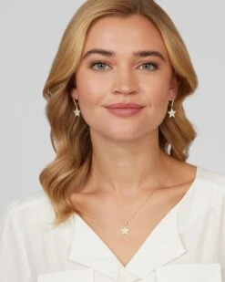 Stern-OhrhÀnger Mit Zirkonia