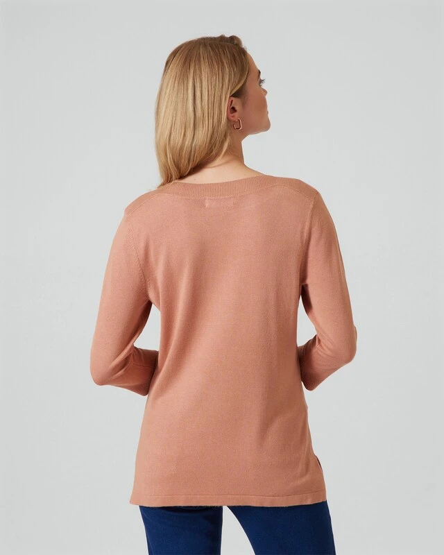 Feinstrickpullover Mit U-Boot-Ausschnitt 9 Feinstrickpullover Mit U-Boot-Ausschnitt – Bild 7