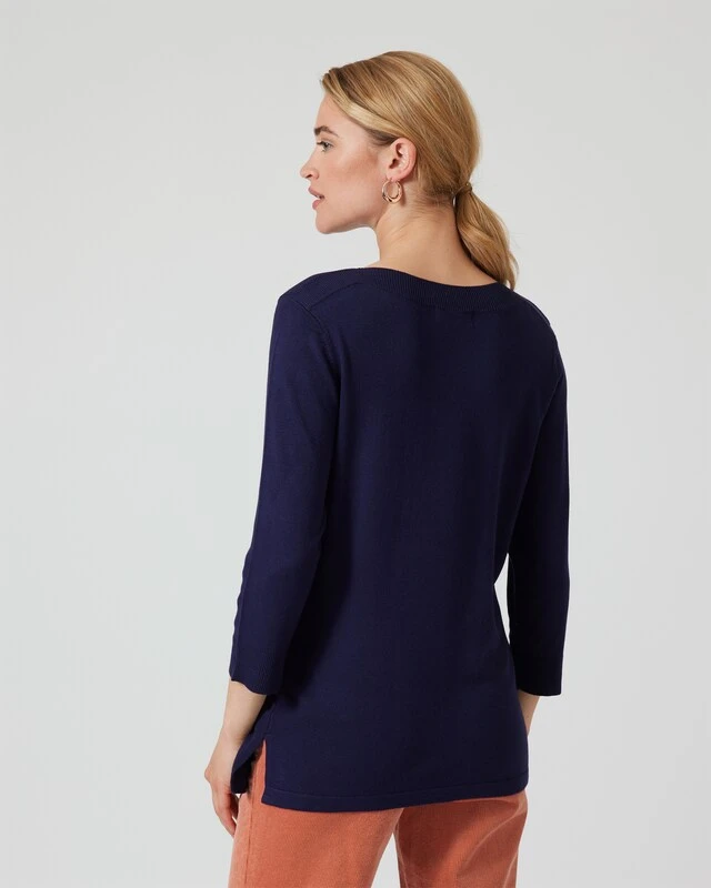 Feinstrickpullover Mit U-Boot-Ausschnitt 11 Feinstrickpullover Mit U-Boot-Ausschnitt – Bild 9