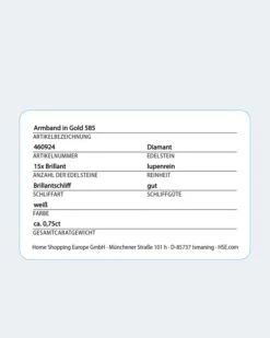 Brillant-Armband Ca. 0,75 Ct