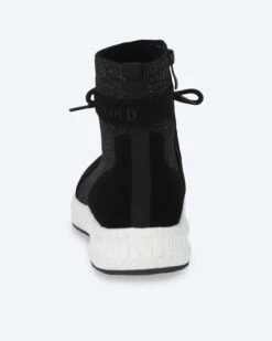 Stretchsneaker Mit Glanzgarn