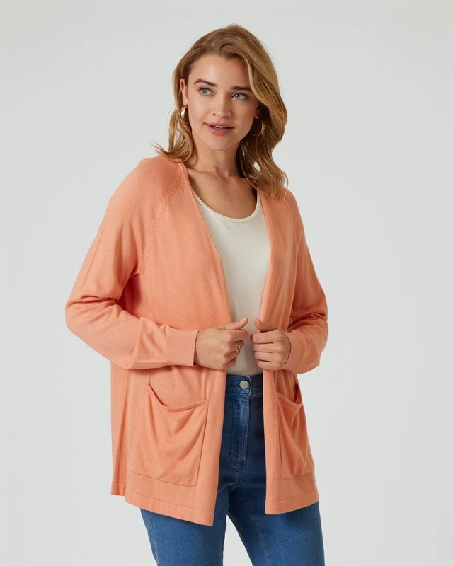 Longcardigan Mit Seiden-Anteil 10 Longcardigan Mit Seiden-Anteil – Bild 8