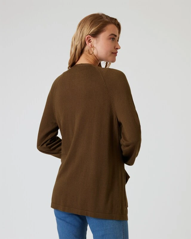 Longcardigan Mit Seiden-Anteil 7 Longcardigan Mit Seiden-Anteil – Bild 5