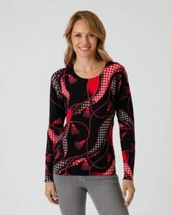 Classic Pullover "Hahnentritt-Kette" -Heim- Und Modegeschäft 59824207 110d6c4c 0449 11ee 9169 5a72d431453d pics640