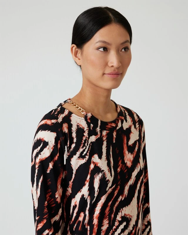 Shirt Mit 3/4-Arm & Ketteneinsatz 5 Shirt Mit 3/4-Arm & Ketteneinsatz – Bild 3