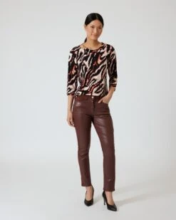 Shirt Mit 3/4-Arm & Ketteneinsatz