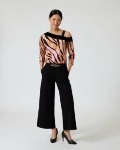 Shirt Mit Samt-Detail