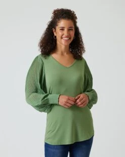 Shirt Mit Plissee-Ärmeln -Heim- Und Modegeschäft 59827547 ce7ed47b 09be 11ee 9169 5a72d431453d pics640