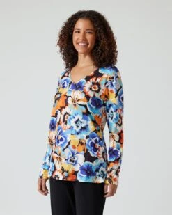 Longshirt "Maxi-Flowers" -Heim- Und Modegeschäft 59827554 d0e3a008 09be 11ee 9169 5a72d431453d pics640