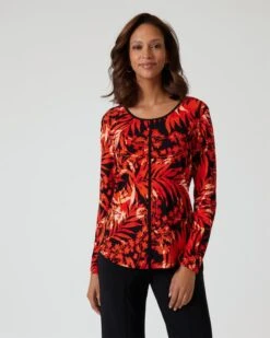 Longshirt Mit Blätterdruck -Heim- Und Modegeschäft 59828113 26f4526b 0a80 11ee 9169 5a72d431453d pics640