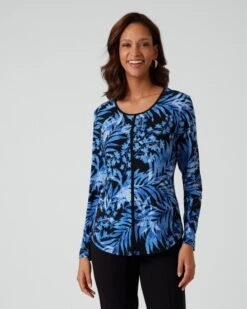 Longshirt Mit Blätterdruck -Heim- Und Modegeschäft 59828117 290fcf39 0a80 11ee 9169 5a72d431453d pics640